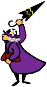 Raging Granny icon holding an umbrella